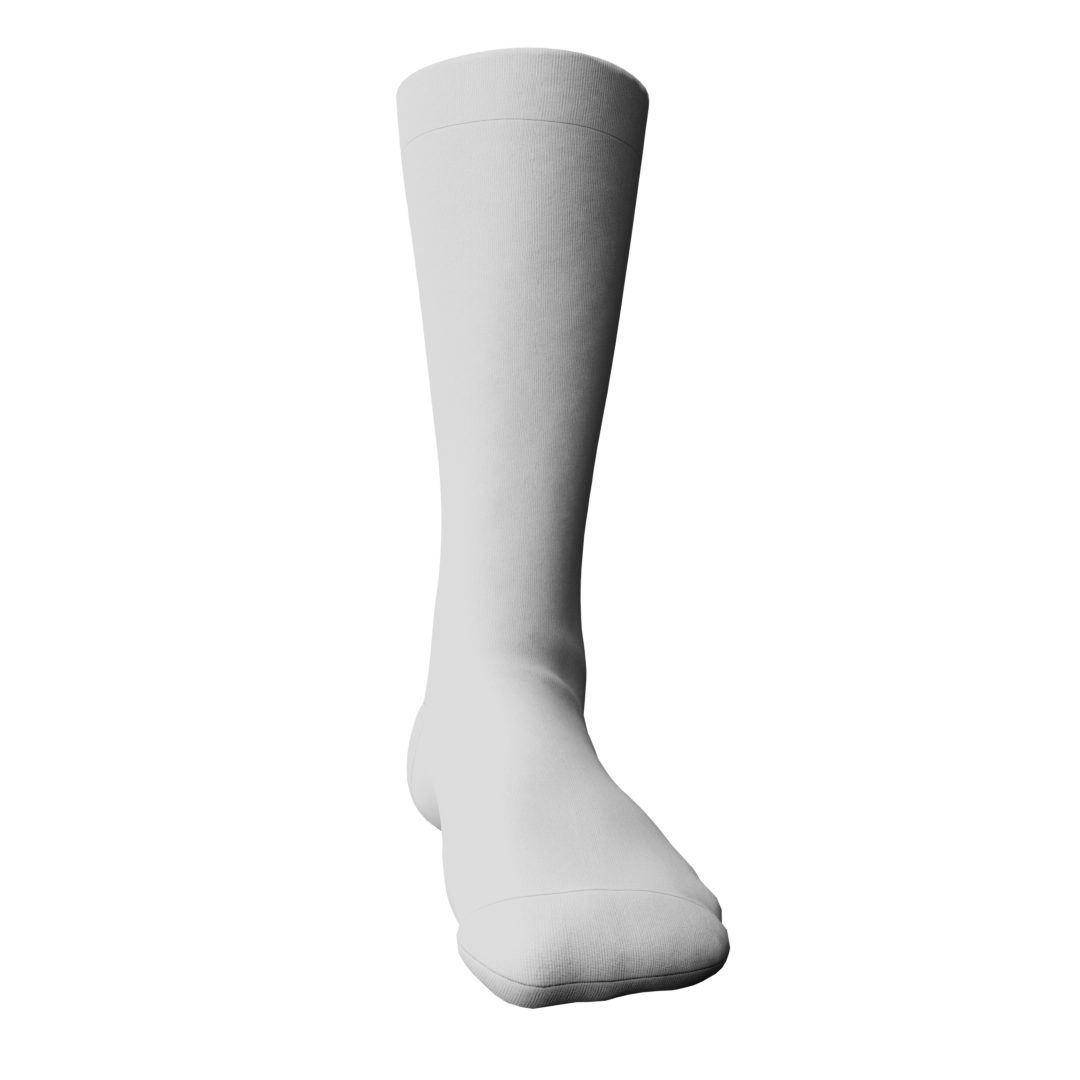 Custom Socks 3D mockup, blank